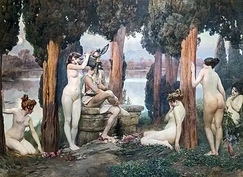 La locura de Titania (1897), Museo de los Agustinos de Toulouse.