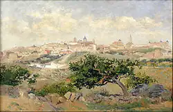 Vista de Toledo, de Aureliano de Beruete, 1907.