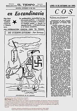 Auto-retrato de un Cruzado. Por Serrano