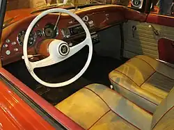 Auto Union 1000 Sp interior