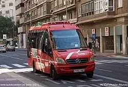R14 en la Av. Constitución (Murcia), junio de 2021