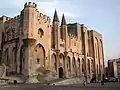 Palacio papal de Aviñón.