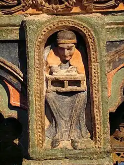 Monje encuadernador.