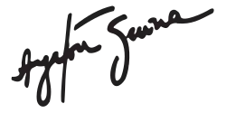 Firma de Ayrton Senna