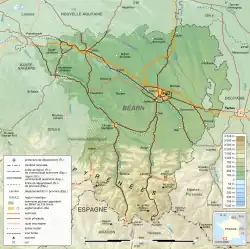Topografía de Bearne.