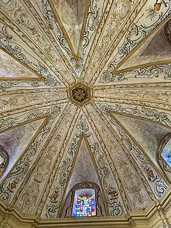 Bóveda del camerino de la ermita