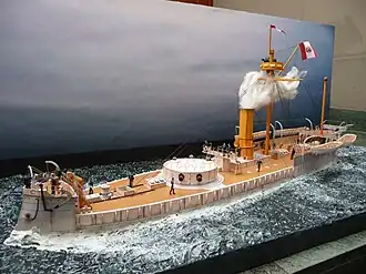 Monitor Huascar de papel