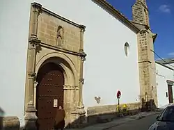 Fachada exterior de la capilla
