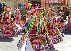 Bailarinas de pujllay