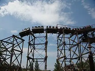 El Diablo inicia la bajada.