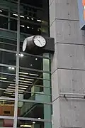 Reloj en la entrada