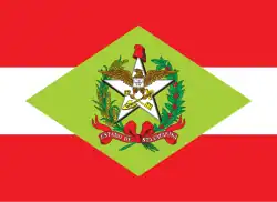 Bandera del estado de Santa Catarina