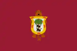 Bandera del Señorío de Vizcaya.