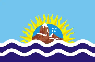 Bandera de la Provincia de Santa Cruz