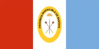 Bandera de la Provincia de Santa Fe