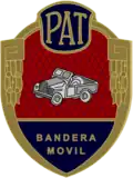 Emblema de Bandera Móvil de la Policía Armada y de Tráfico.