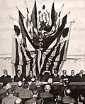 Banderas de Uruguay en 1919.