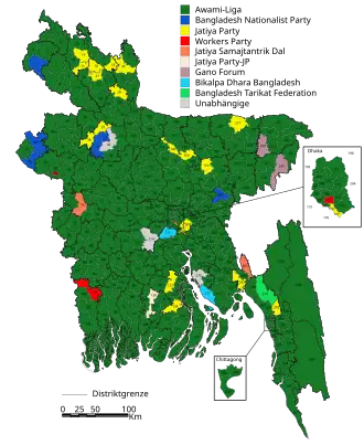 Elecciones generales de Bangladés de 2018