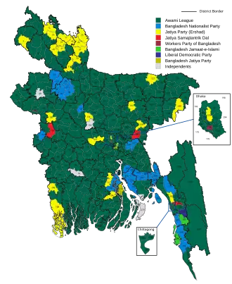 Elecciones generales de Bangladés de 2008