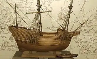 Barco ballenero vasco. Albaola (Pasajes)