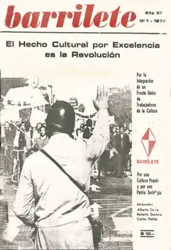Portada de revista Barrilete 15