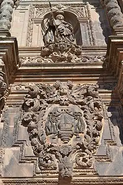 Detalle de la fachada