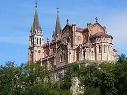 Basílica de Covadonga 1877-1901, (Cangas de Onís)