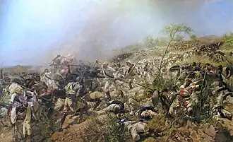 Batalla de Dogali, durante la anexión de Eritrea.
