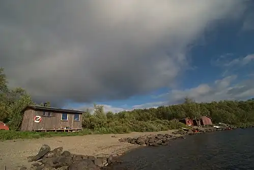 Sauna en Tärnasjöstugorna