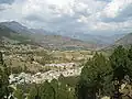 Una porción de la Ciudad de Battagram