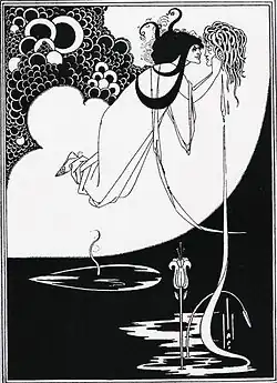 Ilustración de Salomé de Oscar Wilde (1894), de Aubrey Beardsley