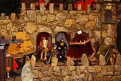 Belén artesanal de Valga