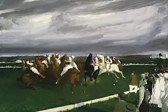 George Bellows Polo at Lakewood (1910)
