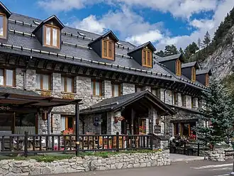Llanos del Hospital, actual Hotel y SPA.