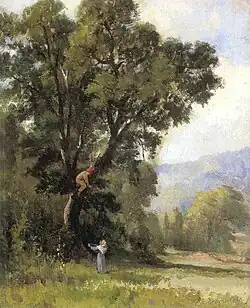 Caçant un niu. Colección particular.[21]​