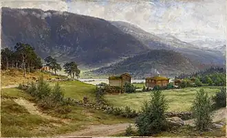 Paisaje noruego (1897)