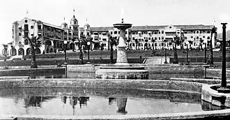 El hotel en 1913
