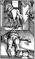La bruja y el palafrenero, Hans Baldung Grien, c. 1534.[41]​