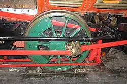 Rueda motora o de tracción.