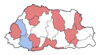 Elecciones al Consejo Nacional de Bután de 2023