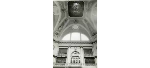 Cúpula de la antigua sede de la Biblioteca Nacional