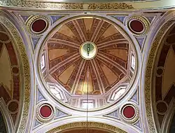 Cúpula sobre el crucero.