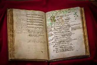 Cuaderno de colegial de Beatus Rhenanus, siglo