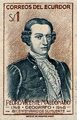 Estampilla en su honor con motivo del bicentenario