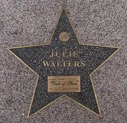 Estrella de la fama de Julie Walters