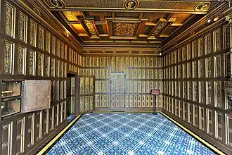 Studiolo de Francisco I en Blois.