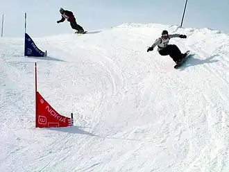 Boardercross competition