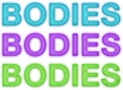 título de la película escrito con el diseño y tipografía del afiche promocional