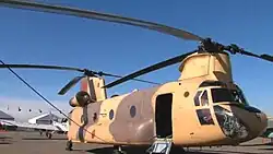 Boeing CH-47 Chinook de la Real Fuerza Aérea Marroquí