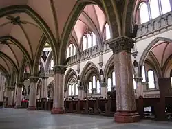 Interior de la iglesia de la Sagrada Pasión